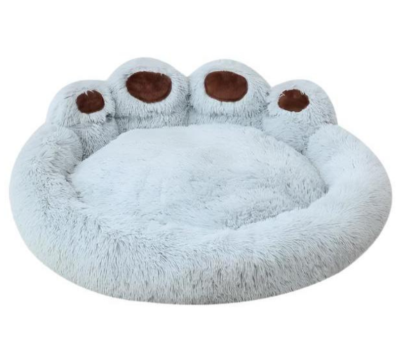 Frendorf | Waschbares Haustierbett CozyPaw mit pfotenförmigem Design