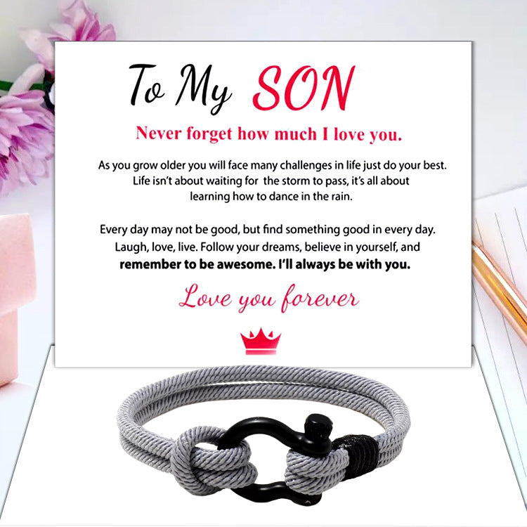 Frendorf | ZU MEINER TOCHTER LIEBE DICH FÜR IMMER NAUTISCHE Armbanduhr