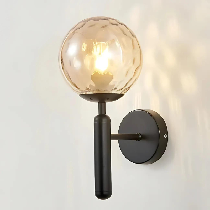 LumiOrb | Elegante Glas-Wandlampe im modernen Design