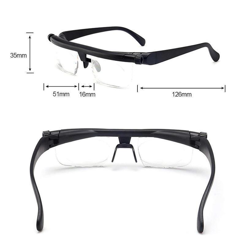 Frendorf | Fokus einstellbare Brille Lesebrille Unisex