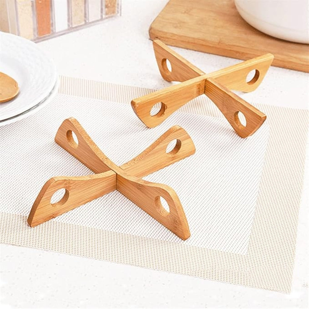 Frendorf | Bambus Topfständer & Dampfgestell