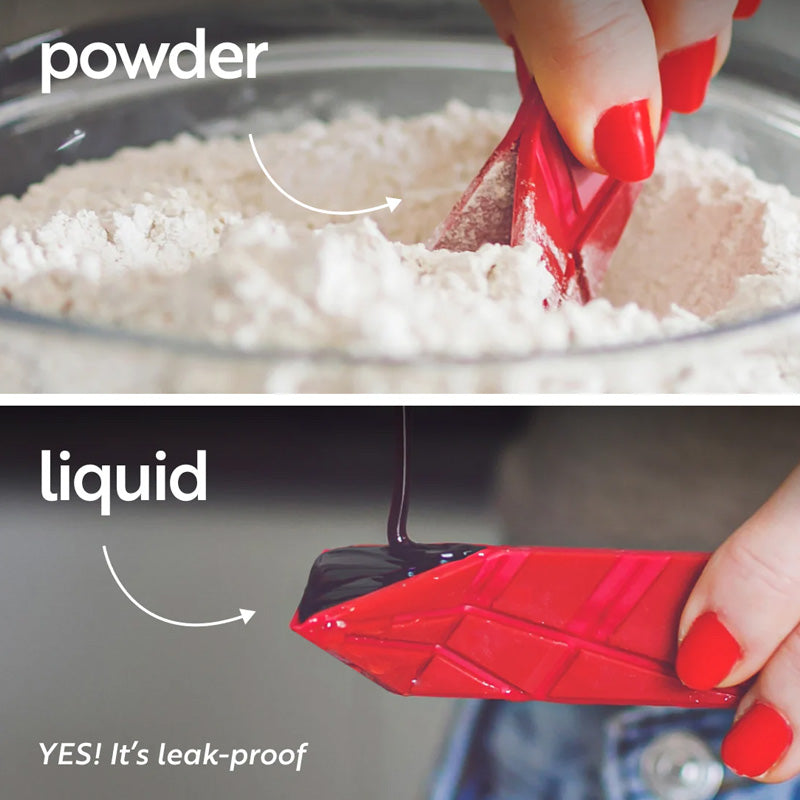 Frendorf | 2 Messlöffel, mit 6 verschiedenen Größen