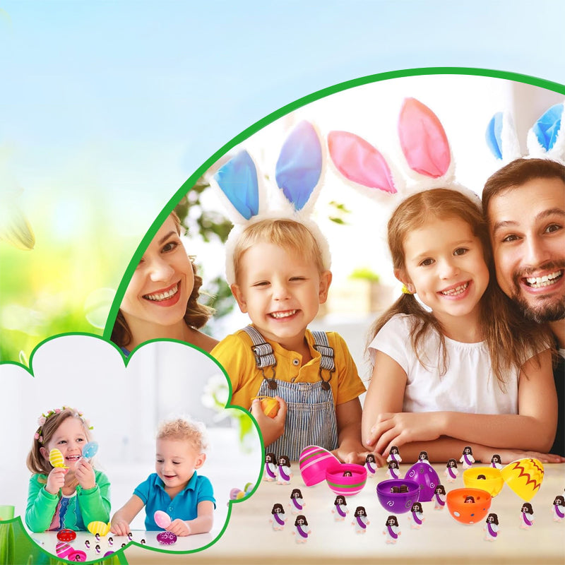 Frendorf | 24 Stück Mini-Jesus-Figuren für Osterdekorationen