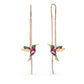 Frendorf | Elegante Kolibri Strass Ohrstecker