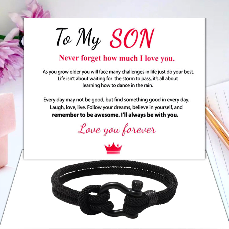 Frendorf | ZU MEINER TOCHTER LIEBE DICH FÜR IMMER NAUTISCHE Armbanduhr