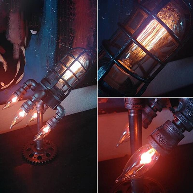 Frendorf | Steampunk-Raketenlampe