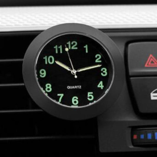 Frendorf | AutoTime Mini Analog-Uhr – Selbstklebendes und Stylisches Design für das Auto-Innenleben