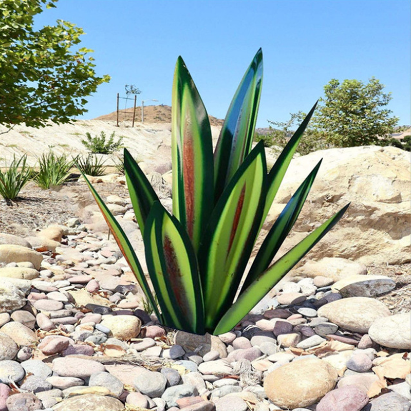 Wasserdichte Solar Garten Agave Lampe Dekoration