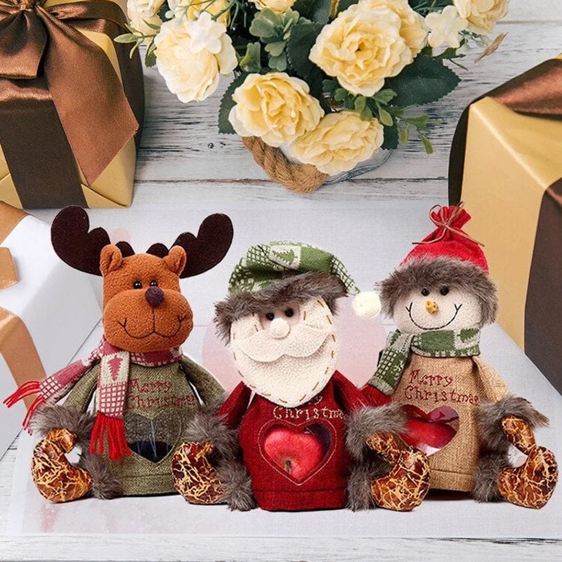 Frendorf | 🎁Weihnachtsgeschenkverpackung Geschenktüten mit Reißverschluss