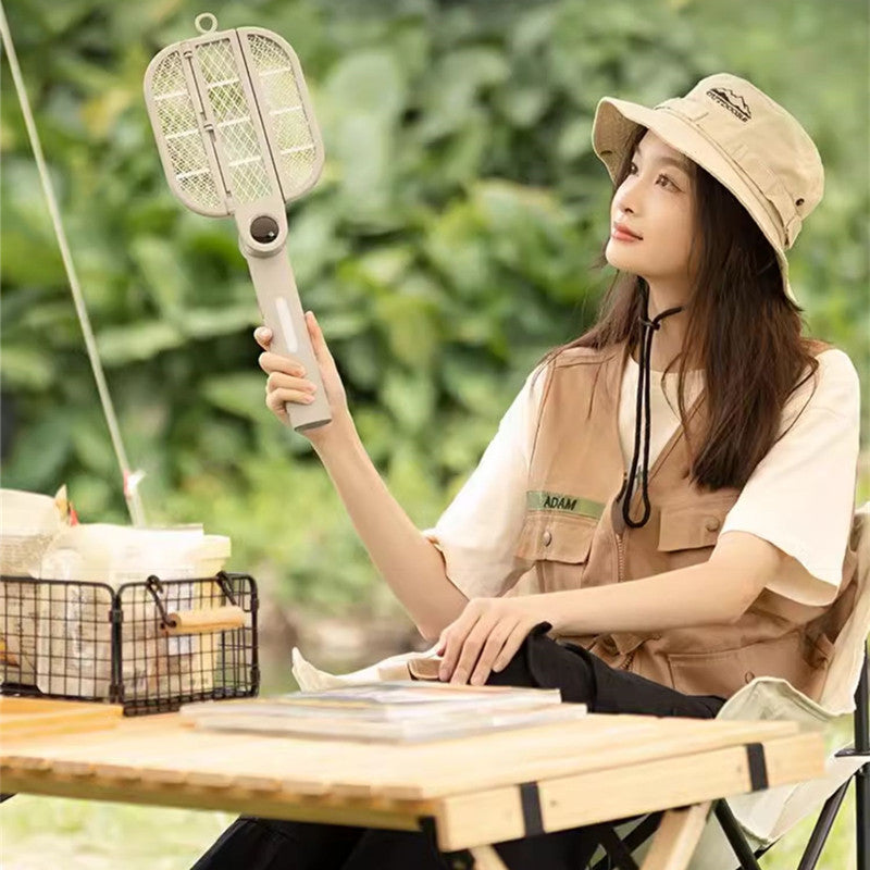 Frendorf | 2024 Neue Dual-Use Faltbare Elektrische Mückenklatsche