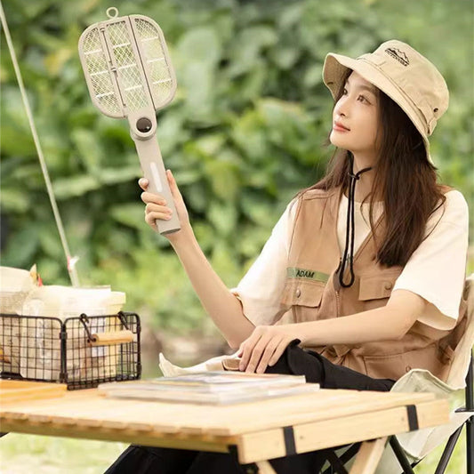 Frendorf | 2024 Neue Dual-Use Faltbare Elektrische Mückenklatsche