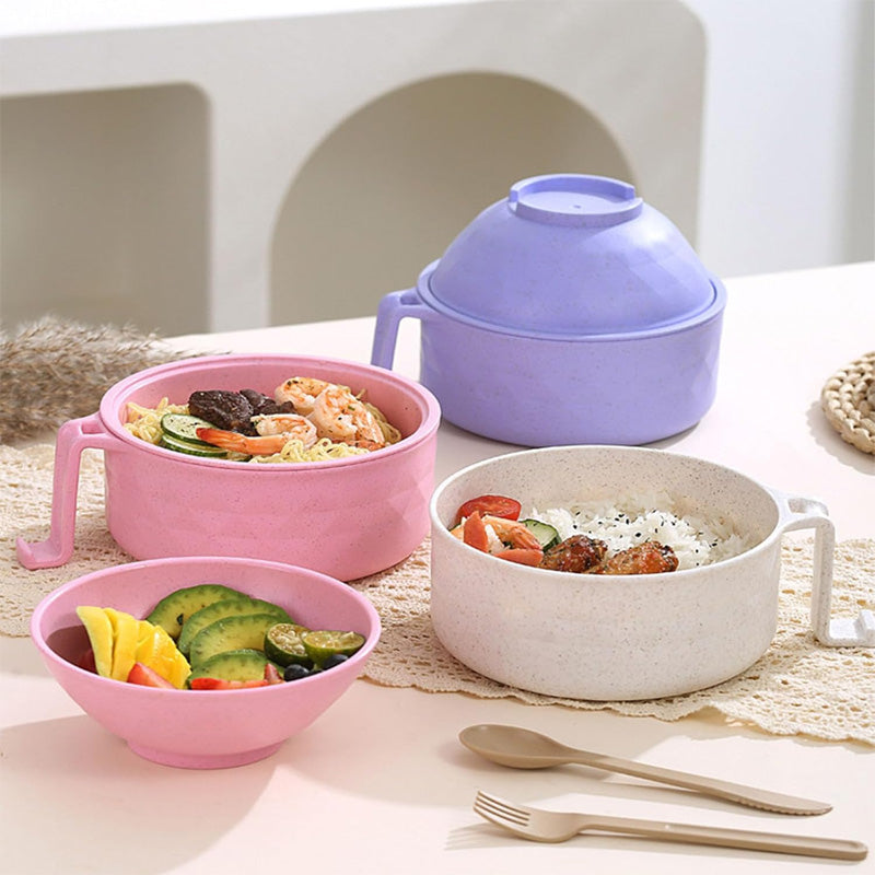 Frendorf | 1200ml Mikrowelle Ramen Schalen mit Sieb