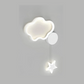 DreamLight | Magische Wandlampe mit Wolken, Sternen und Mond