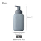 Minz Keramischer Seifenspender, Schäumende Pumpe Badezimmerflasche, Einfaches Design, Nachfüllbare Wiederverwendbare Lotionpumpe für Badezimmer Küche, 500ml/16.9oz