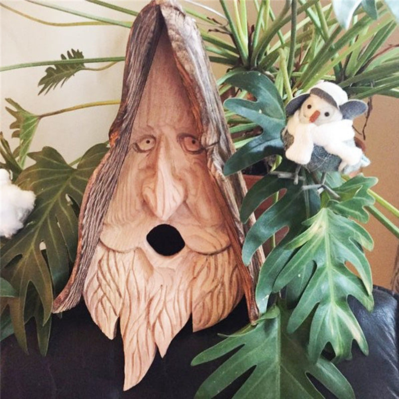 Glücklicher Geist handgefertigter Vogelbaum