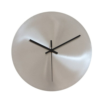 KlarZeit - Minimalistische Edelstahl-Wanduhr