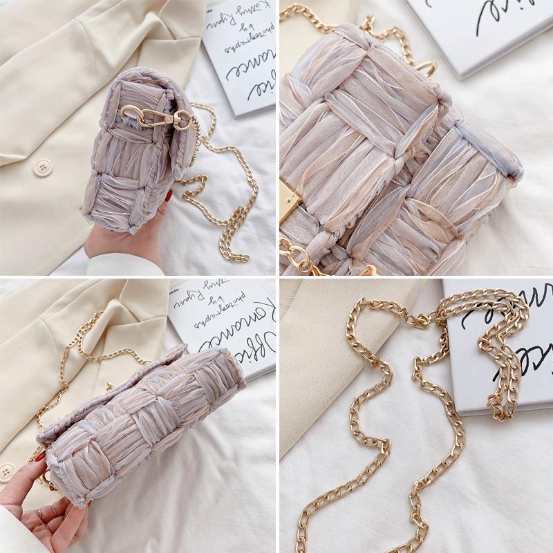 Frendorf | Blumige Chiffonband-Handtasche DIY-Kit