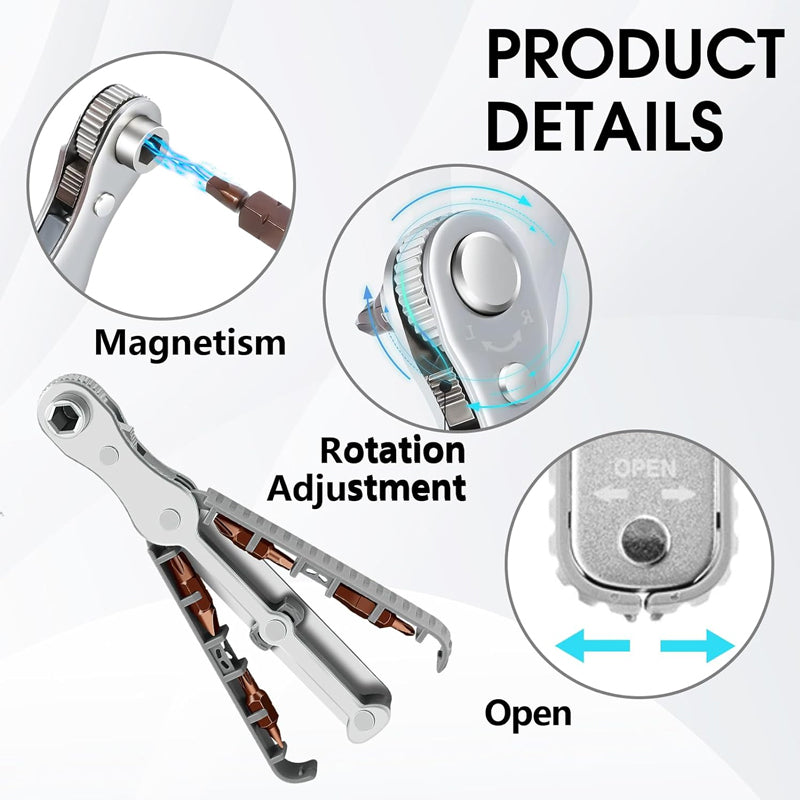 Frendorf | Bidirektionales Ratschen-Schraubendreher-Set