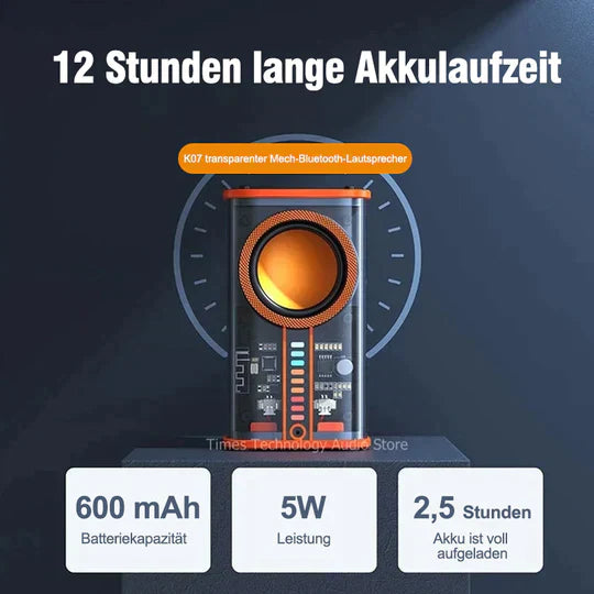 Frendorf | BassBoost - Transparenter Lautsprecher
