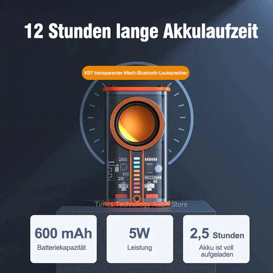 Frendorf | BassBoost - Transparenter Lautsprecher