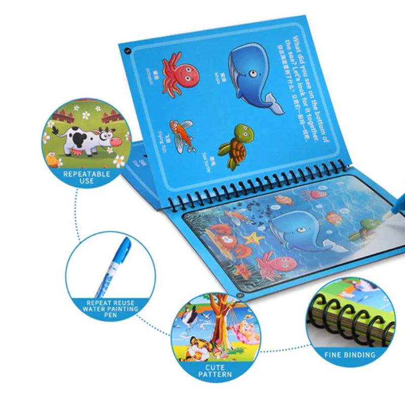 Frendorf | Magisches Wasser Malbuch