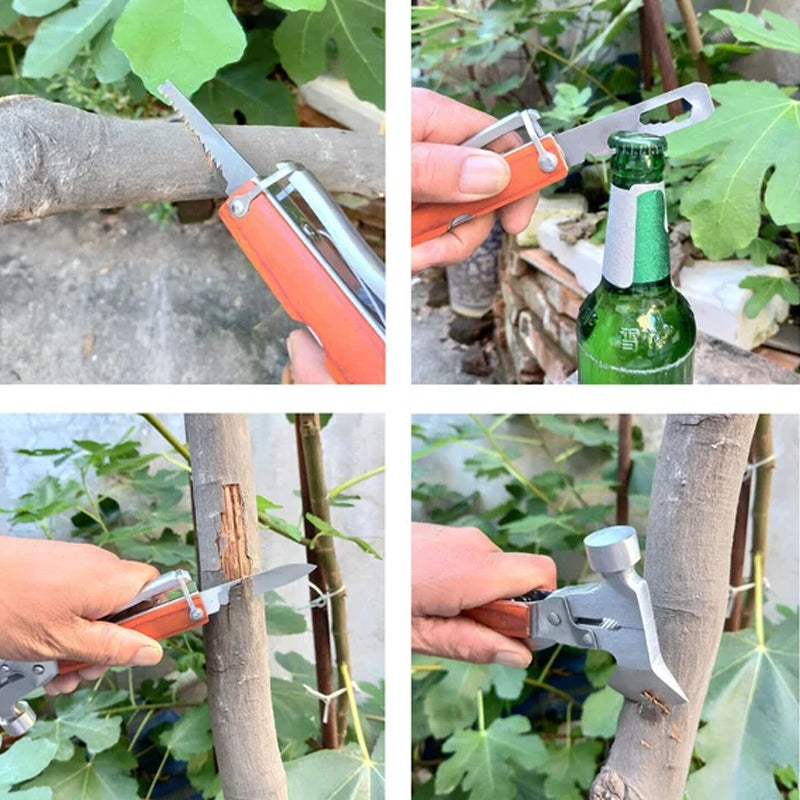 Frendorf | 16-in-1 tragbares multifunktionales Kriechhammer-Werkzeug