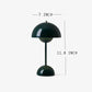 Moderne Tischlampe Pilz