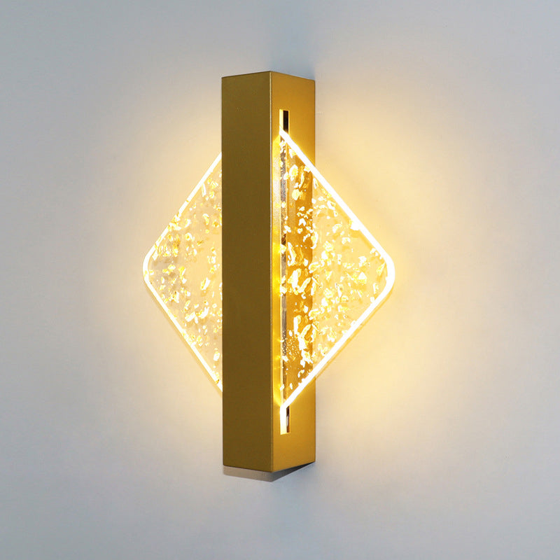 Kreative Acryl Riss Design LED Wandleuchte Lampe