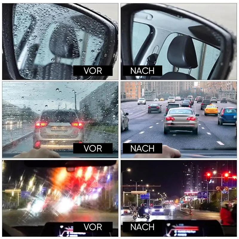 Frendorf | Ölabweisende Folie für Autoscheiben