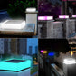 Frendorf | SolarAura RGB Solarleuchte für Außenbereiche | Moderne Gartenbeleuchtung | RGB & Warmweiß | Umweltschonend