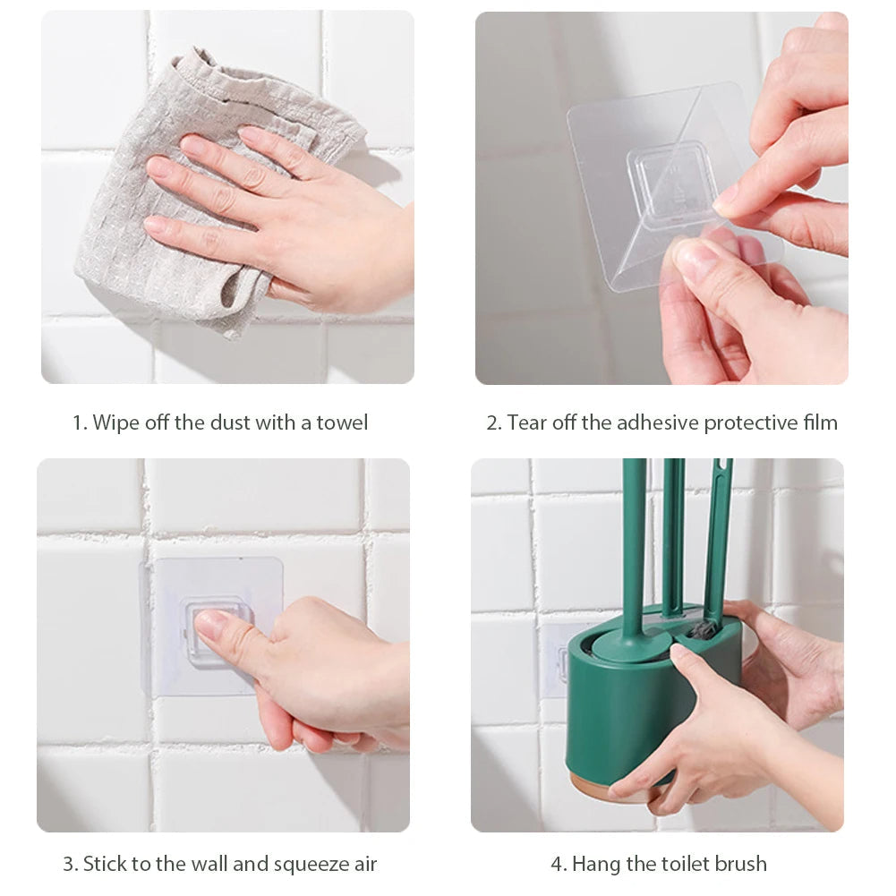 Frendorf | 3-in-1-Toilettenbürste, um deine Toilette ohne tote Ecken zu reinigen