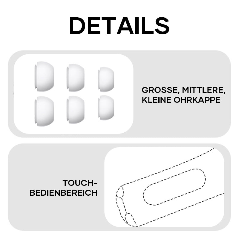 Frendorf | Blary - Bluetooth-Ohrhörer mit Geräuschunterdrückung