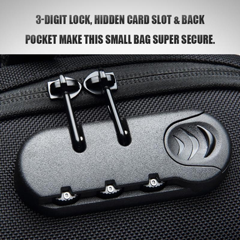 Frendorf | Antidiebstahl-Rucksack mit 3-stelligem Schloss