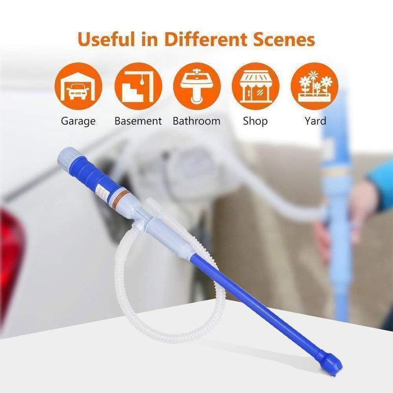 Frendorf | Batteriebetriebene Flüssigkeitstransfer-Siphonpumpe