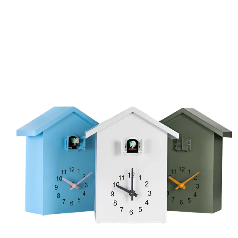 Frendorf | Kuckucksuhr Klassische Quarz Wanduhr für Zuhause & Büro
