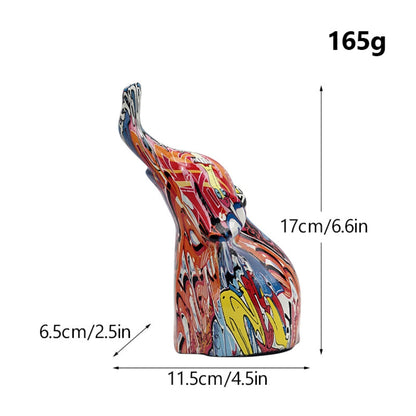 Frendorf | Graffiti Elefant Harz Figurine