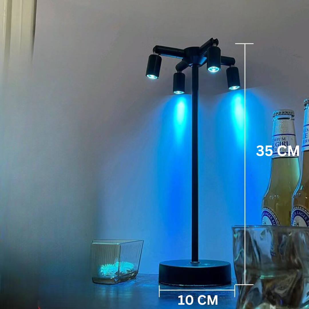 LED-Schreibtischlampe - Touch Dimming - Aufladen - Stimmungsdeko - Kleine Nachtlichter