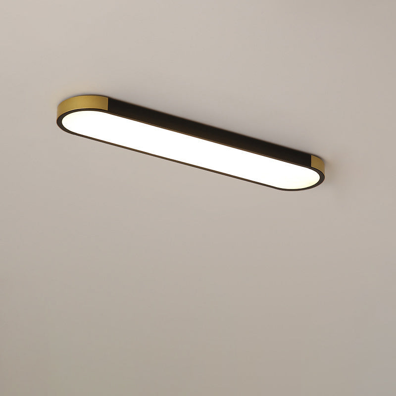 Minimalistische Rechteckige Ring LED Deckenleuchte
