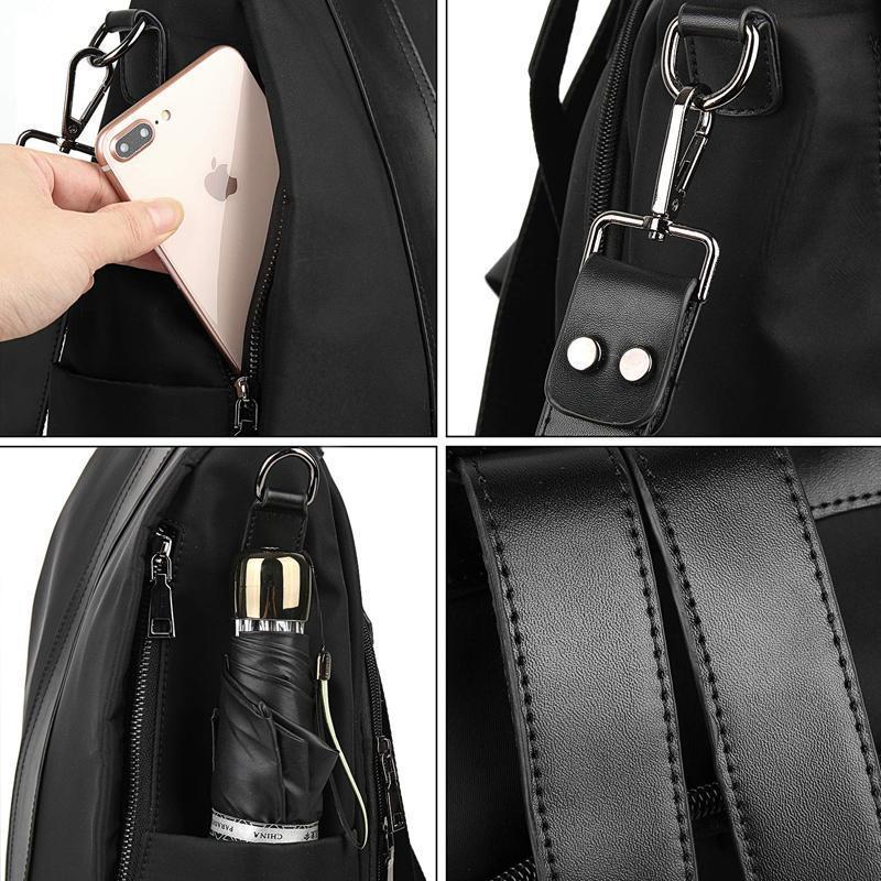 Frendorf | Wasserdichte Nylon Anti-Diebstahl Rucksack