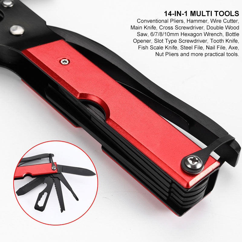 Frendorf | Stahlhammer-Axt-Multitool für Camping