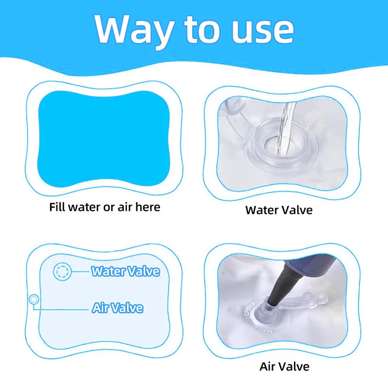 Frendorf | Bauchzeit Wasser-Spielmatte – Lustige und interaktive Baby-Spielmatte