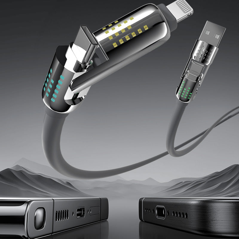 Frendorf | 240W 4-in-1 USB-C Schnellladekabel