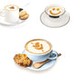 Frendorf | Kunststoff Latte Art Schablone, Luxus Kaffee Druckmodell