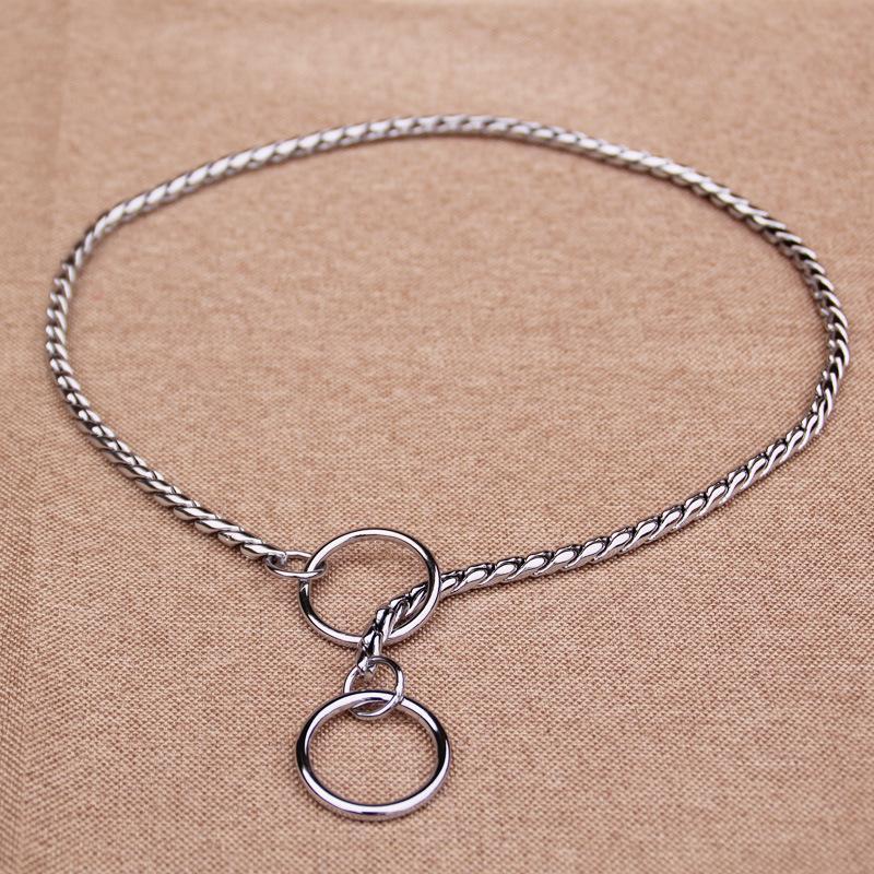 Frendorf | Hundetrainingshalsbänder Snake P Kettenstrang aus Metall