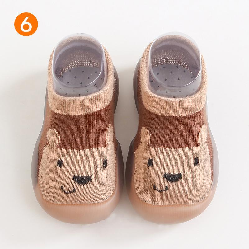 Frendorf | BabyFeet Niedliche Tiere - Rutschfeste Baby Schuh-Socken