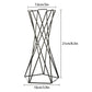 Frendorf | GeoTwist Metall Air Pflanzenhalter | Modernes Design | Geometrische Deko