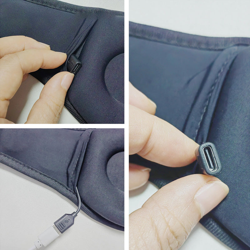 Frendorf | Bluetooth Musik Schlaf Augenmaske🎄Perfektes Weihnachtsgeschenk🎄