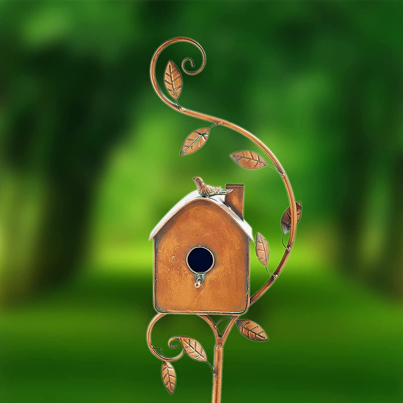 Vogelhaus Gartenpfähle