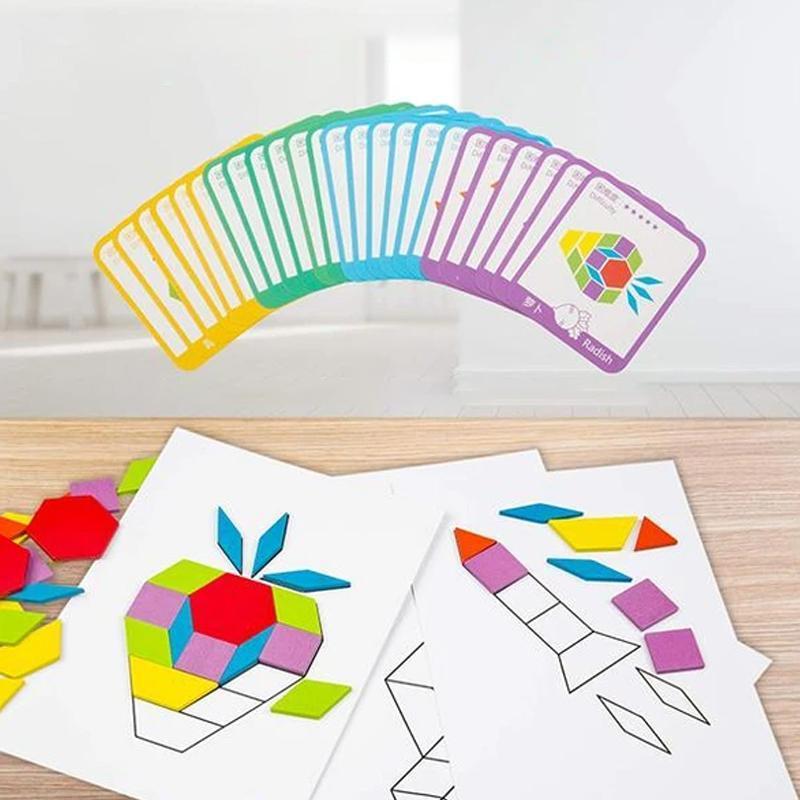 Frendorf | 155 Stück Holzpuzzle-Set