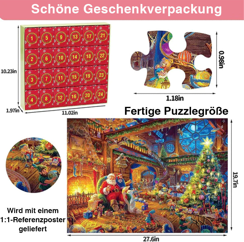 Frendorf | Adventskalender 2024 Weihnachtspuzzles